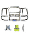 Front Grille Bumper Guard Large Square 2022+ Peterbilt 579 NO Fog