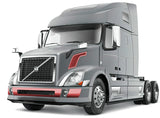 Central Bumper Strip, Corners Chrome Trim, Fender Trim, Air Intake Vents Set 2004-2015 Volvo VNL