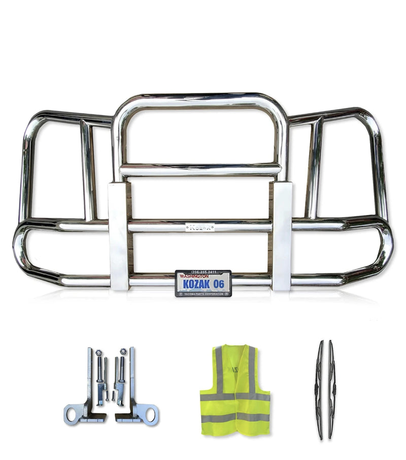 Front Grille Guard 2022+ Kenworth T680 Next Gen - No Fog