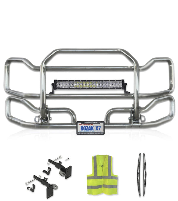 Front Grille Bumper Guard Large Chrome 2013-2021 Peterbilt 579