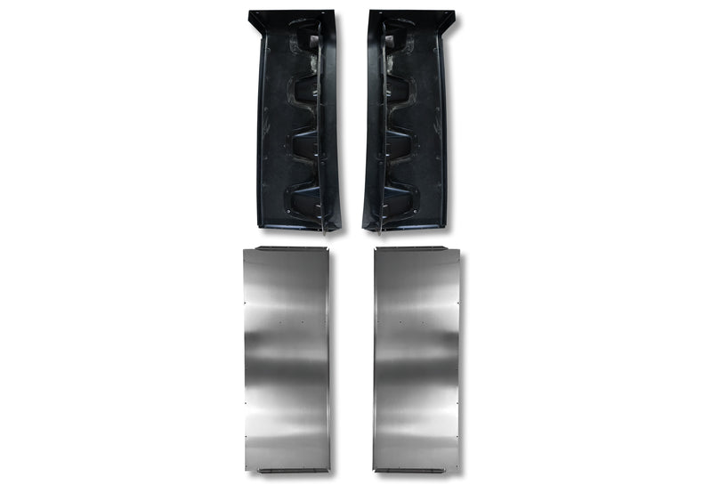 Cabin Sleeper Fairing Extenders Upper & Lower Full Set 2013-2021 Peterbilt 579