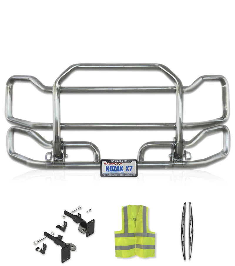 Front Grille Bumper Guard Large Chrome 2013-2021 Peterbilt 579