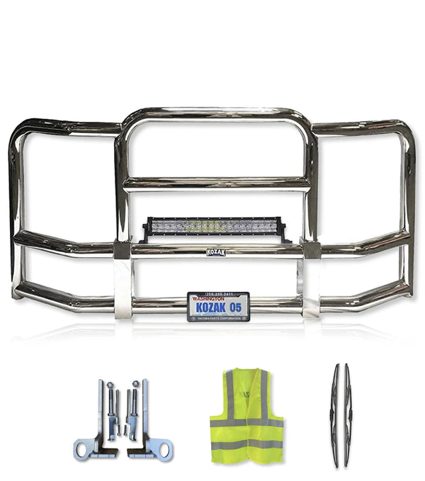 Full Front Grille Guard 2022+ Kenworth T680 Next Gen - No Fog