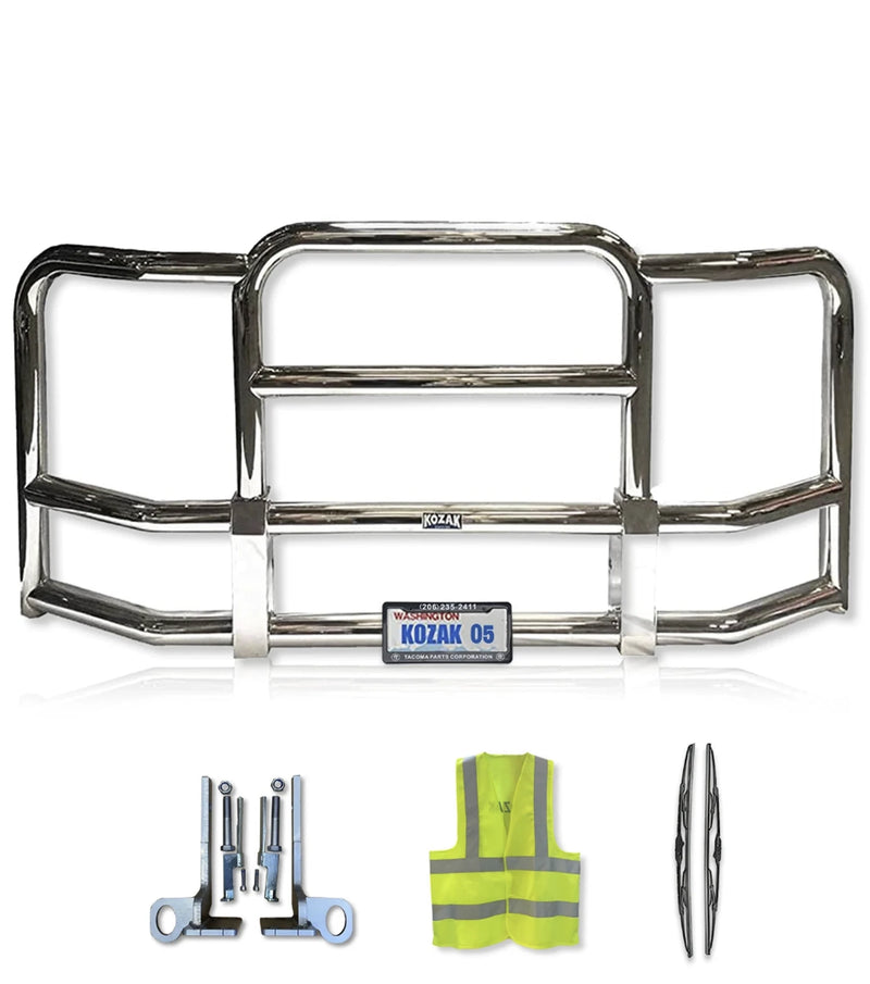 Full Front Grille Bumper Guard Peterbilt 386