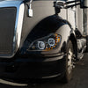 UNITED PACIFIC 35744 Black 10 LED Headlight for 2013-2021 Kenworth T680, Passenger Side