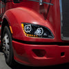 UNITED PACIFIC 35748 10 LED Headlight For 2010-2016 Peterbilt 587 & 2012-2021 579, Passenger Side