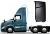 Cabin Fairing Upper Air Deflector Driver 2025 2026 Volvo VNL 300 New