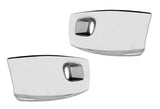 Bumper Corners with Fog Hole Chrome Set 2013-2021 Peterbilt 579