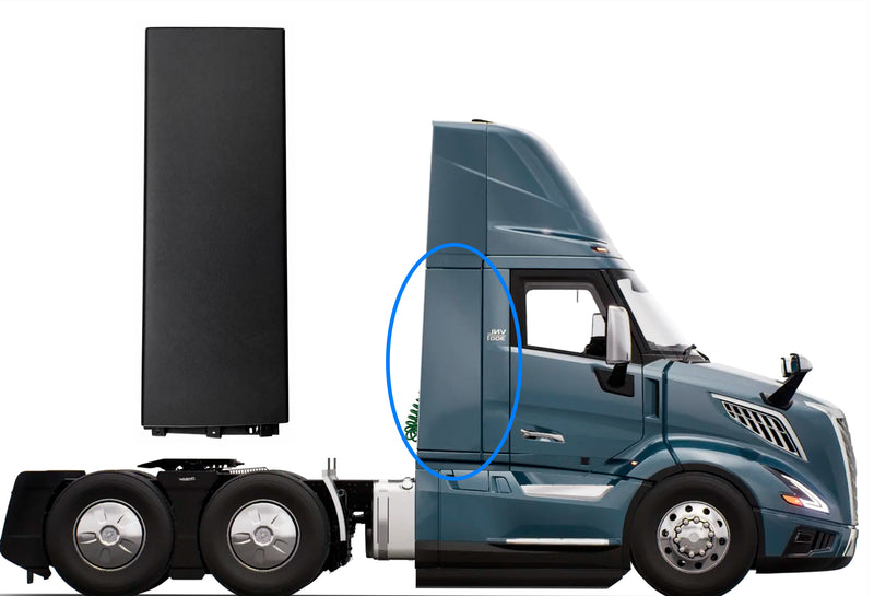 Cabin Fairing Lower Air Deflector Passenger 2025 2026 Volvo VNL 300 New