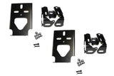 Bumper Corners w/ Fog Hole Plastic w/ Brackets Set 2016-2017 Volvo VNL