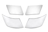 Bumper Corner No Fog Hole w/Chrome Trims Driver 2004-2015 Volvo VNL