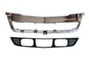Center Bumper Chrome Trim and Screen with Fog Holes International LT625