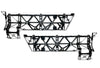 Brackets for Front Step Fairing Panels Set 2022+ Kenworth T680 Next Gen