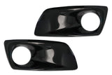 Fog Light Bezels Black Plastic Set Kenworth T660