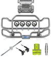 Front Gray Grille Guard Large 2004-2017 Volvo VNL