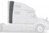 Upper and Lower Wind Cab Cabin Fairing w/Brackets Set Passenger 2018-2024 Volvo VNL