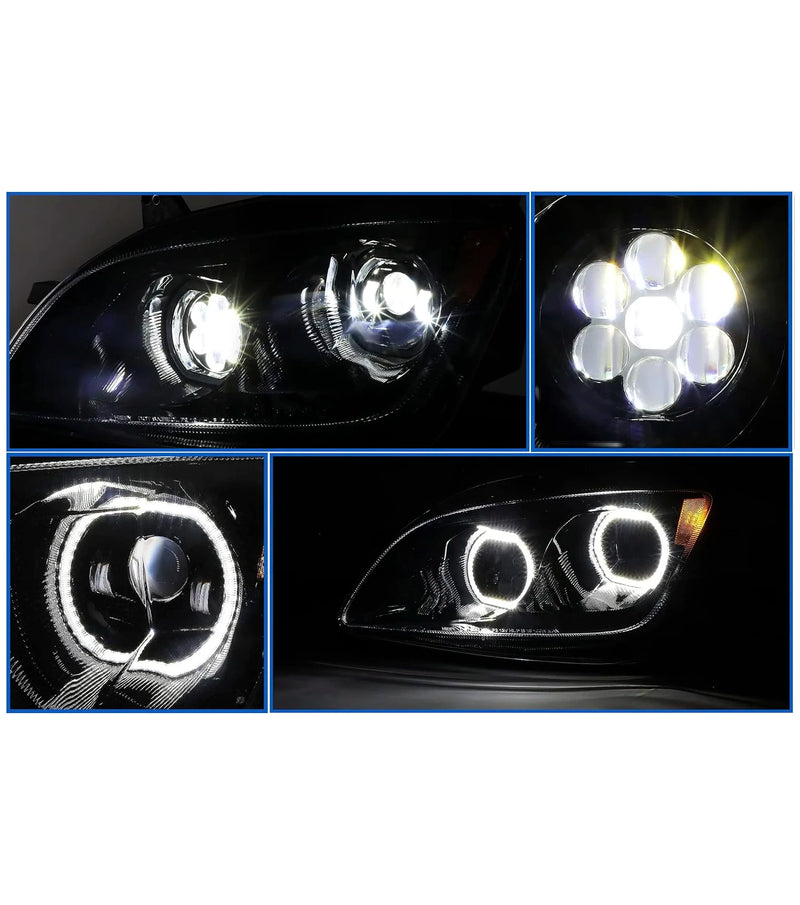 Headlights LED Set 2013-2021 Compatible with Peterbilt 579 587
