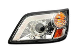 Headlight Optical Chrome Driver 2006-2019 Hino 338, 2006-2010 Hino 145 165 185