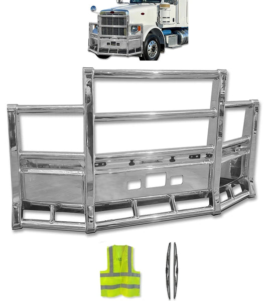 Grille Deer Bumper Herd Defender Guard 2008-2017 Peterbilt 365 SBA