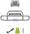Gray Front Grille Deer Moose Bumper Guard International RH (Plastic Bumper)
