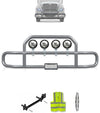 Gray Front Grille Deer Moose Bumper Guard International RH (Plastic Bumper)