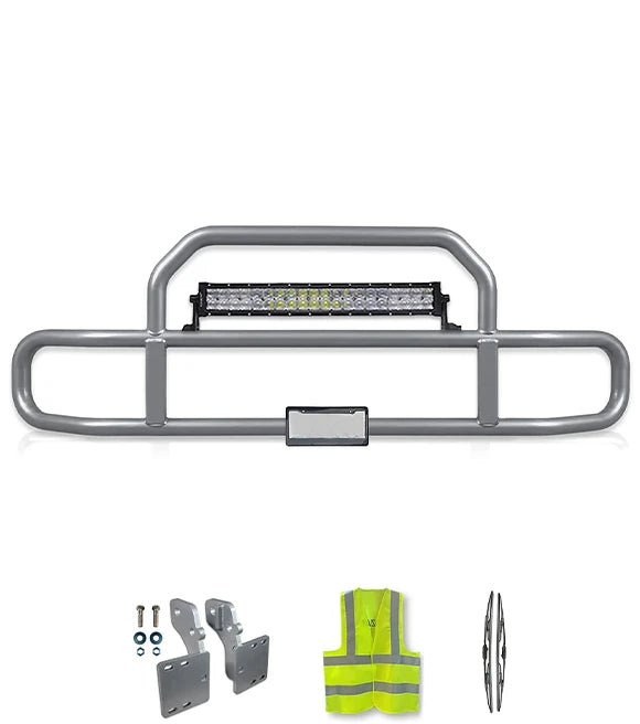 Gray Front Grille Deer Moose Bumper Guard 1999-2003 Mack CX