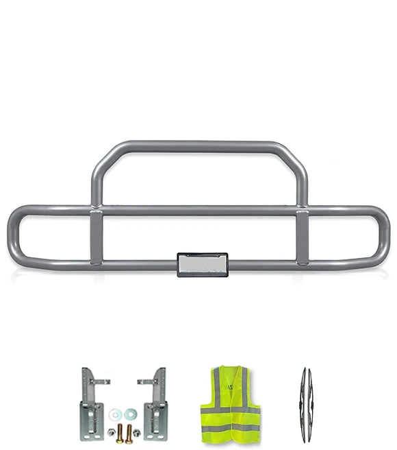 Gray Front Grille Deer Moose Bumper Guard 2004-2017 Mack CX
