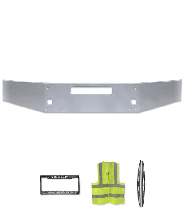 15" Bumper Without Fog Holes Chrome Aero Kenworth T800 T880