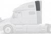 Upper Wind Cab Cabin Fairing w/Brackets Set Driver 2018-2024 Volvo VNL