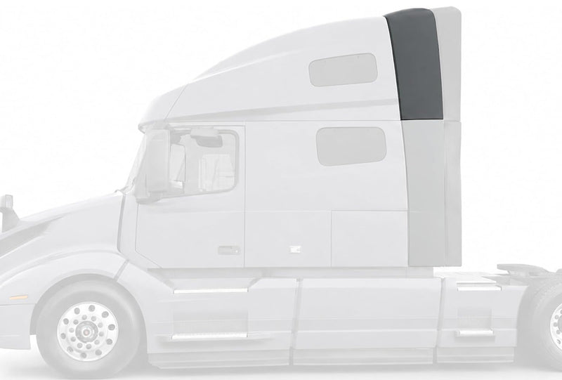 Upper Wind Cab Cabin Fairing w/Brackets Set Driver 2018-2024 Volvo VNL