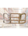 Front Grille Bumper Guard Large Square 2022+ Peterbilt 579 NO Fog
