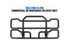 Front Grille Guard Black 2013-2021 Peterbilt 579