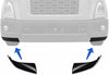 Side Bumper Air Deflectors Spoilers Set 2018+ Volvo VNR