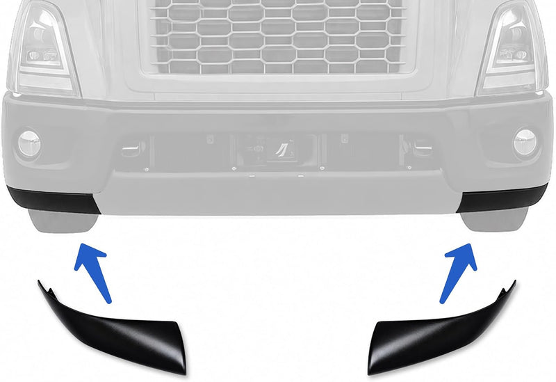 Side Bumper Air Deflectors Spoilers Set 2018+ Volvo VNR