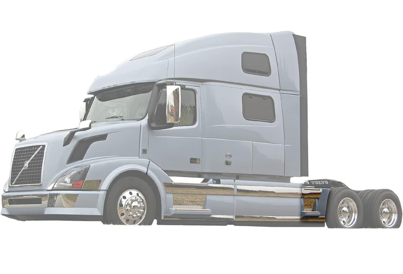 Rear Fairing Panel Set Driver 25" 2004-2017 Volvo VNL