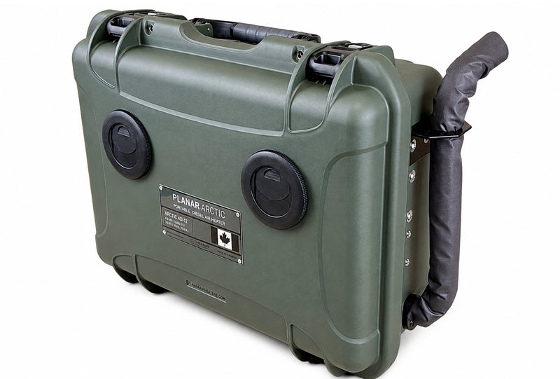 AUTOTERM Planar ARCTIC 4D-12 Portable Diesel Air Heater 4kW 13,600 BTU, Military Green