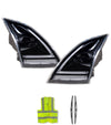Headlights Full LED Black Set 2018+ Volvo VNL VNR