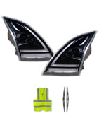 Headlights Full LED Black Set 2018+ Volvo VNL VNR