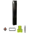 Lower Wind Fairing Cab Extender Left International Prostar