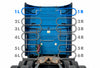 Top Upper Wind Cab Fairing Support Brackets L1 R1 Set 2018-2024 Volvo VNL