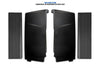Cabin Fairing Upper Air Deflectors with Extensions Set  2025 2026 Volvo VNL New