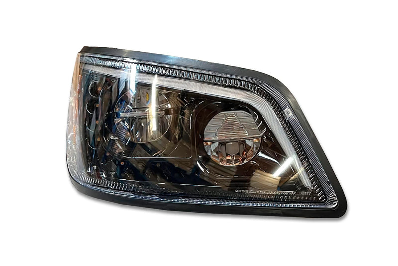 Headlight LED 12V Black Passenger 2014-2016 Hino