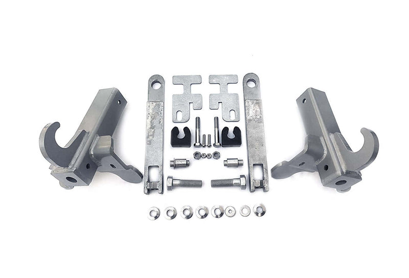 Mount Brackets Set for Front Deer Guard 2012-2021 Peterbilt 579