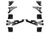 Top & Bottom Cabin Fairings w/ Stripes & Brackets Narrow Set 2008-2017 Freightliner Cascadia