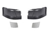 Bumper Plastic No Fog Hole and Chrome Trim Set 2004-2015 Volvo VNL