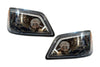 Headlights LED 12V Black Set 2014-2016 Hino