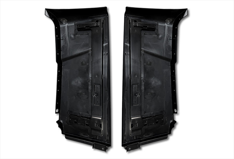 Cabin Fairing Upper Air Deflectors with Extensions and Brackets Set 2025 2026 Volvo VNL New