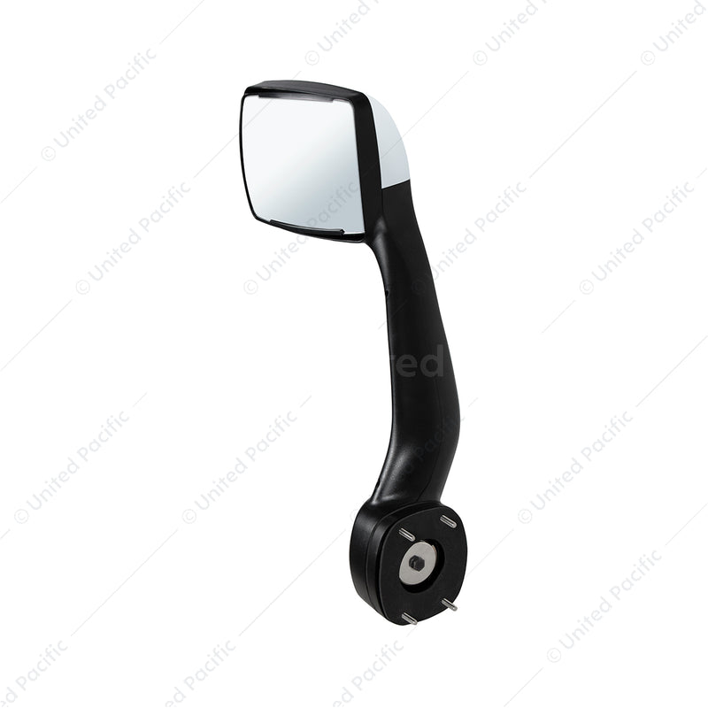UNITED PACIFIC 42838 Hood Mirror Chrome For Peterbilt 587 Driver Side