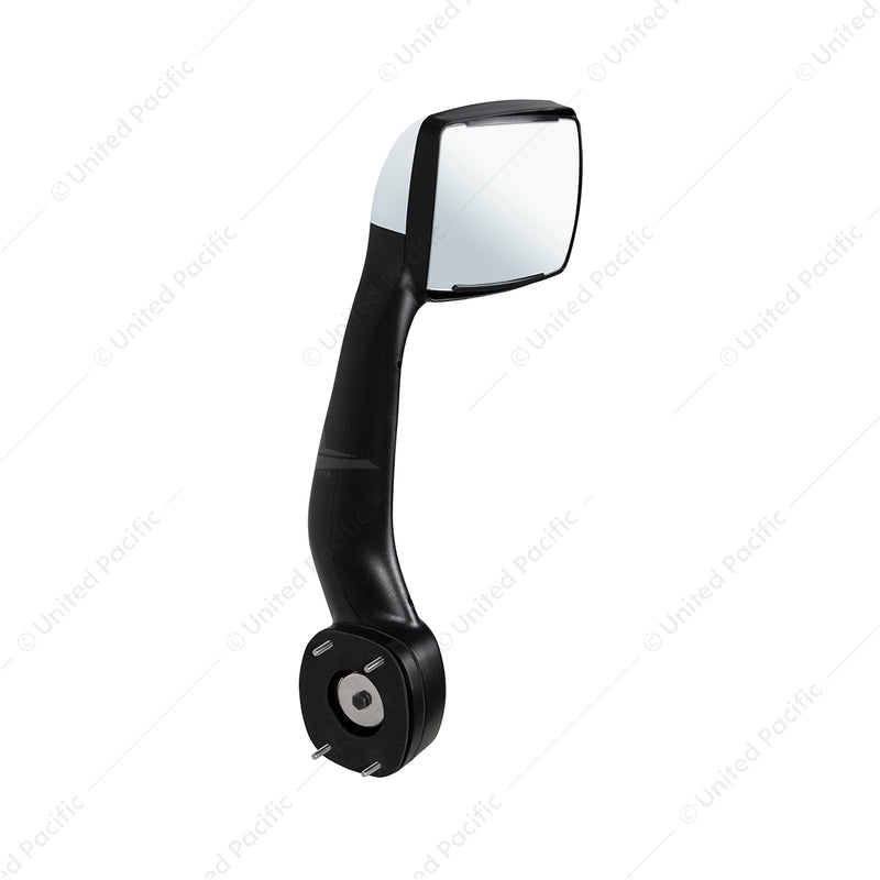 UNITED PACIFIC 42839 Hood Mirror Chrome For 2013-2021 Kenworth T680 Passenger Side