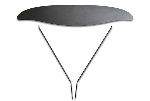 Roof Wind Deflector Fairing Cab Extender with Support Rods Set 2018-2024 Volvo VNL